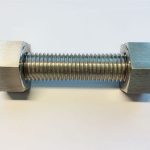 د زدکړې بولټ c / w 2 دروند هکس بولټونه